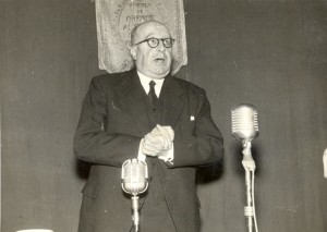 Homenaxe en Ourense a Ramón Otero Pedrayo, 1965.