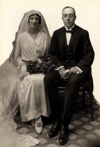 Ramón Otero Pedrayo e Josefina Núñez Bustamante, 1923.