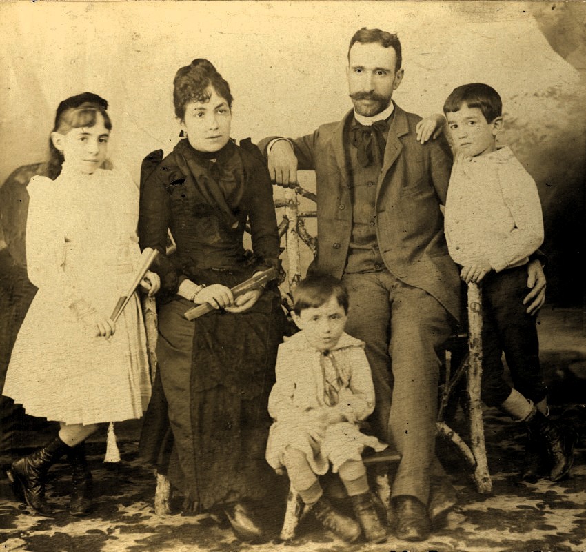 A familia Otero Pedrayo.
