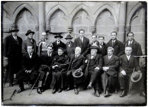 Membros do Seminario de Estudos Galegos en 1928.