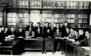 Elección de Ramón Otero Pedrayo como novo presidente do Seminario de Estudos Galegos 1936