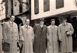 Santiago de Compostela en 1954