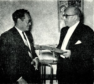 Ramón Otero Pedrayo e Fermín Penzol